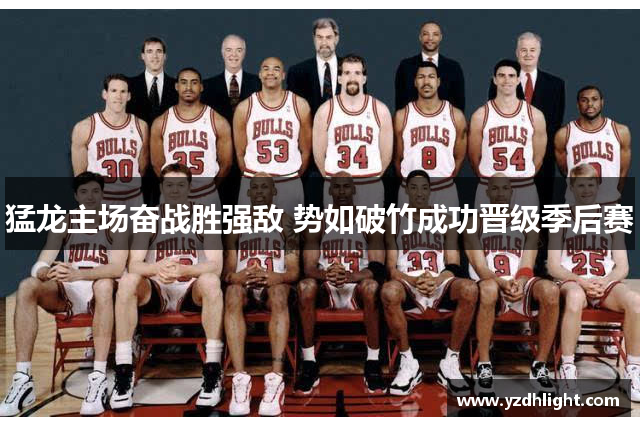 猛龙主场奋战胜强敌 势如破竹成功晋级季后赛